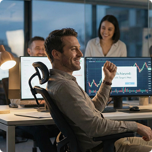 Aim for success image